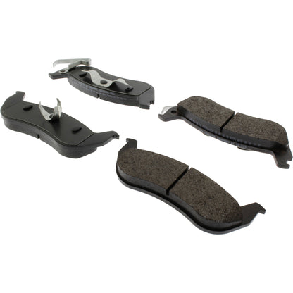 Centric Parts Disc Brake Pad Set with Semi-Metallic friction for 106.09320