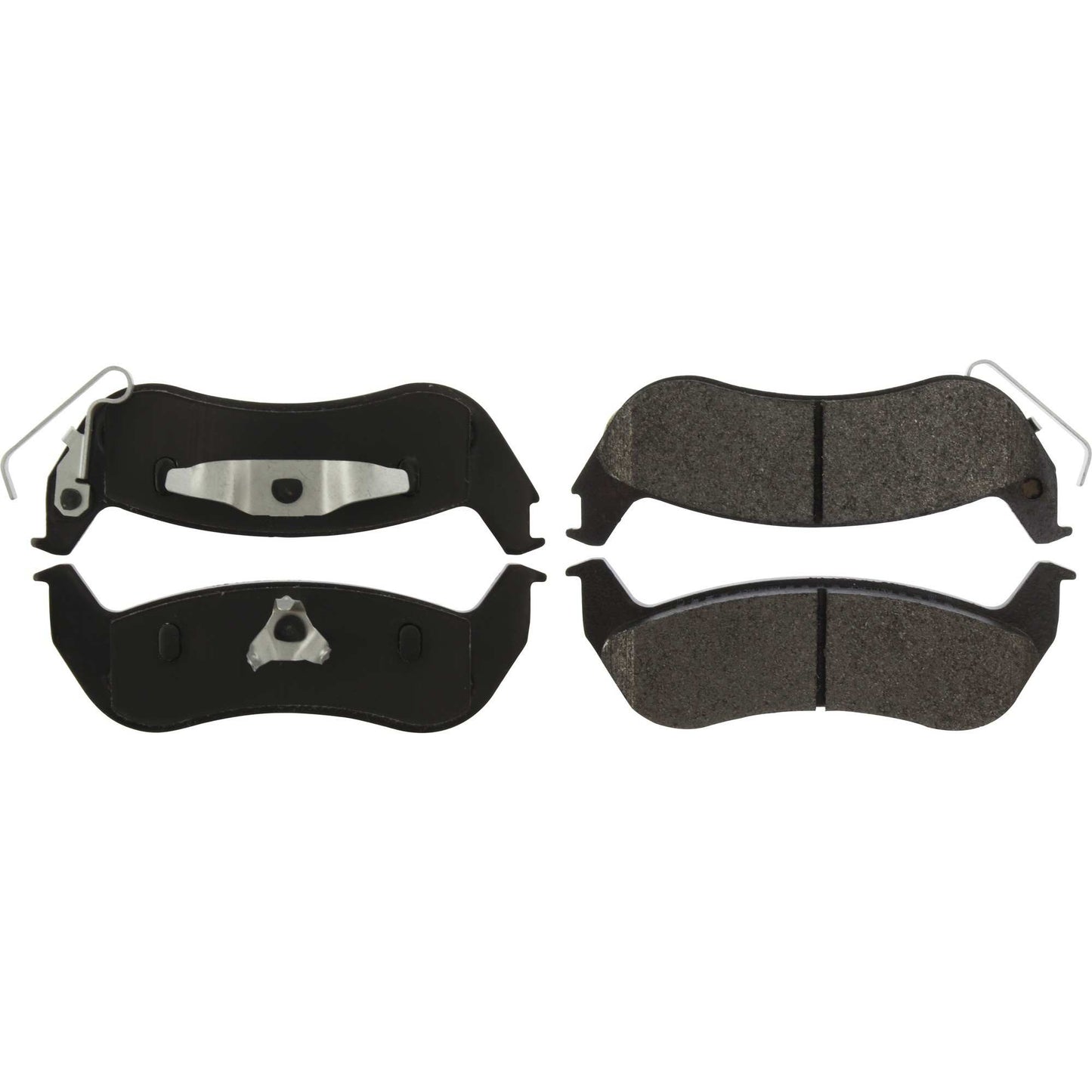 Centric Parts Disc Brake Pad Set with Semi-Metallic friction for 106.09320