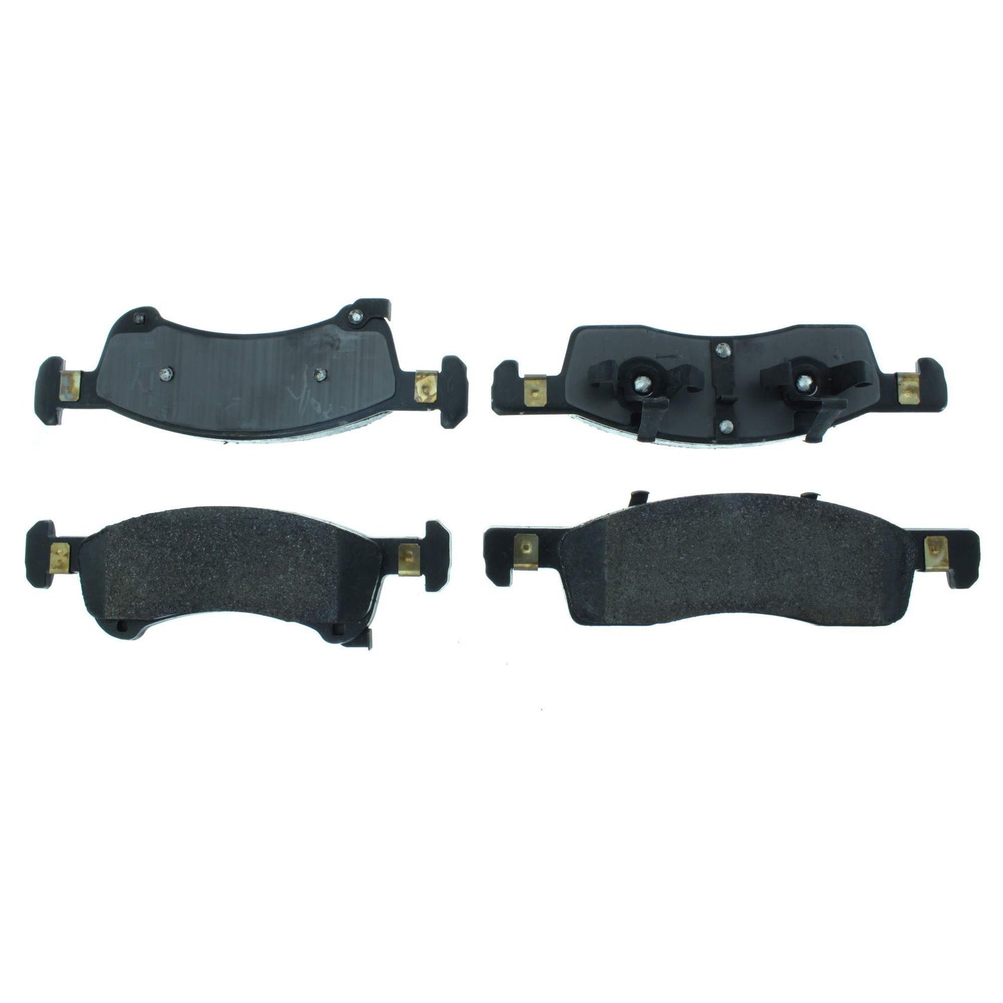 Centric Parts Disc Brake Pad Set with Semi-Metallic friction 106.09340