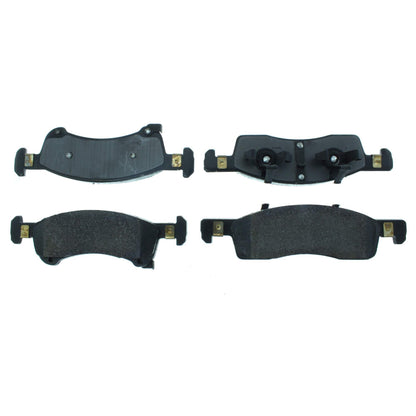 Centric Parts Disc Brake Pad Set with Semi-Metallic friction 106.09340