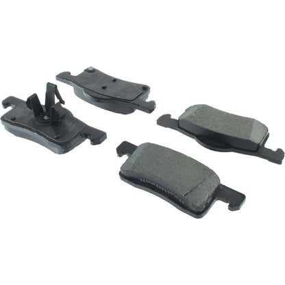 Centric Parts Disc Brake Pad Set with Semi-Metallic friction for 106.09350