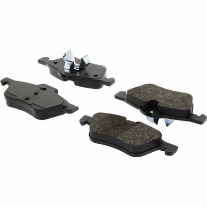 Centric Parts Disc Brake Pad Set Posi Quiet Extended Wear with Shims and Hardware for 2002-2008 Mini Cooper 106.09390
