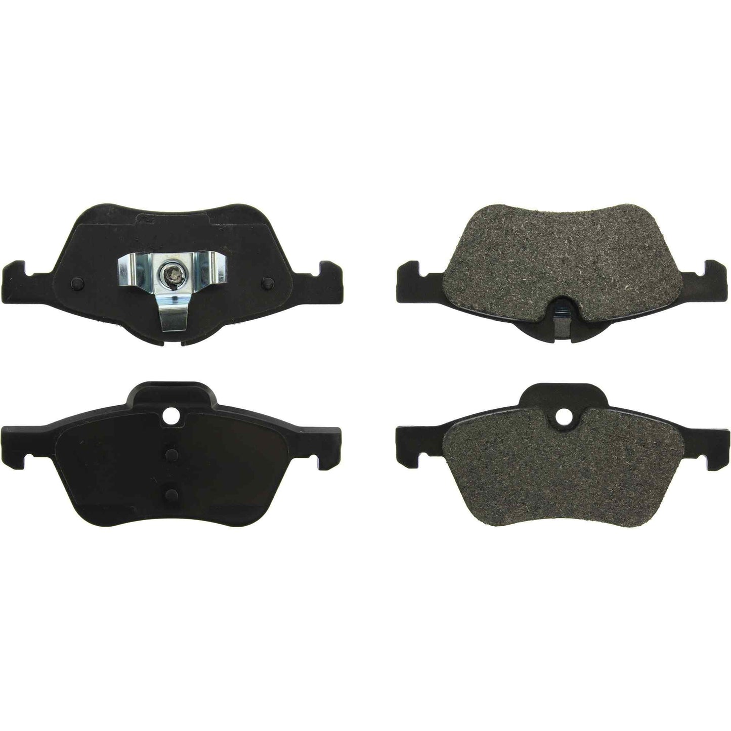 Centric Parts Disc Brake Pad Set Posi Quiet Extended Wear with Shims and Hardware for 2002-2008 Mini Cooper 106.09390