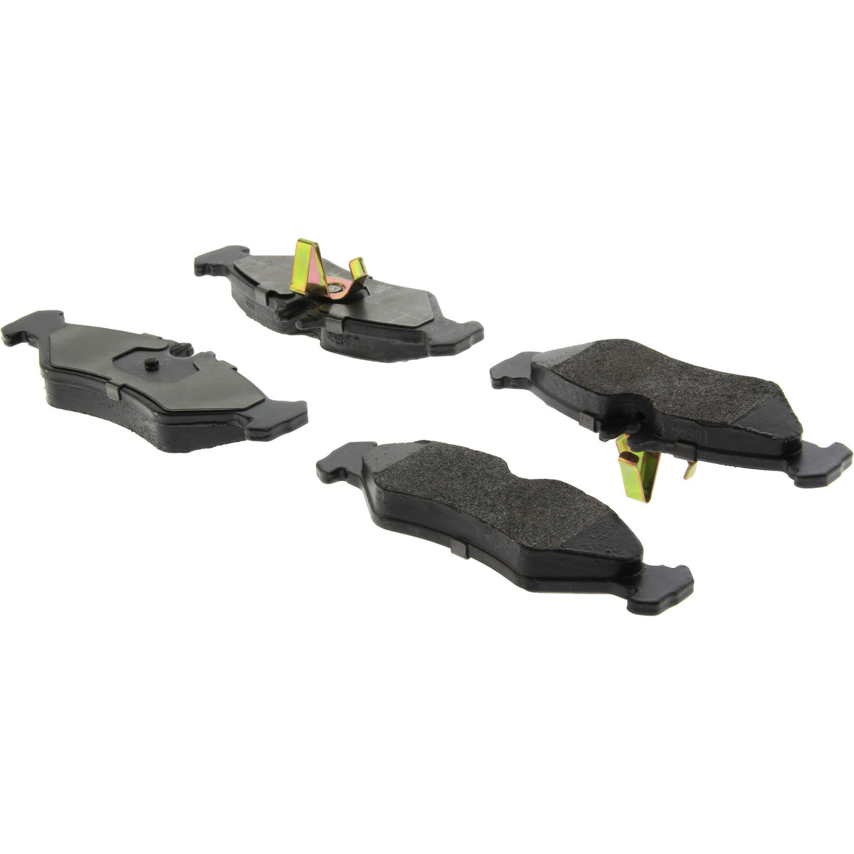 Centric Parts Disc Brake Pad Set with Semi-Metallic Friction for 106.09510