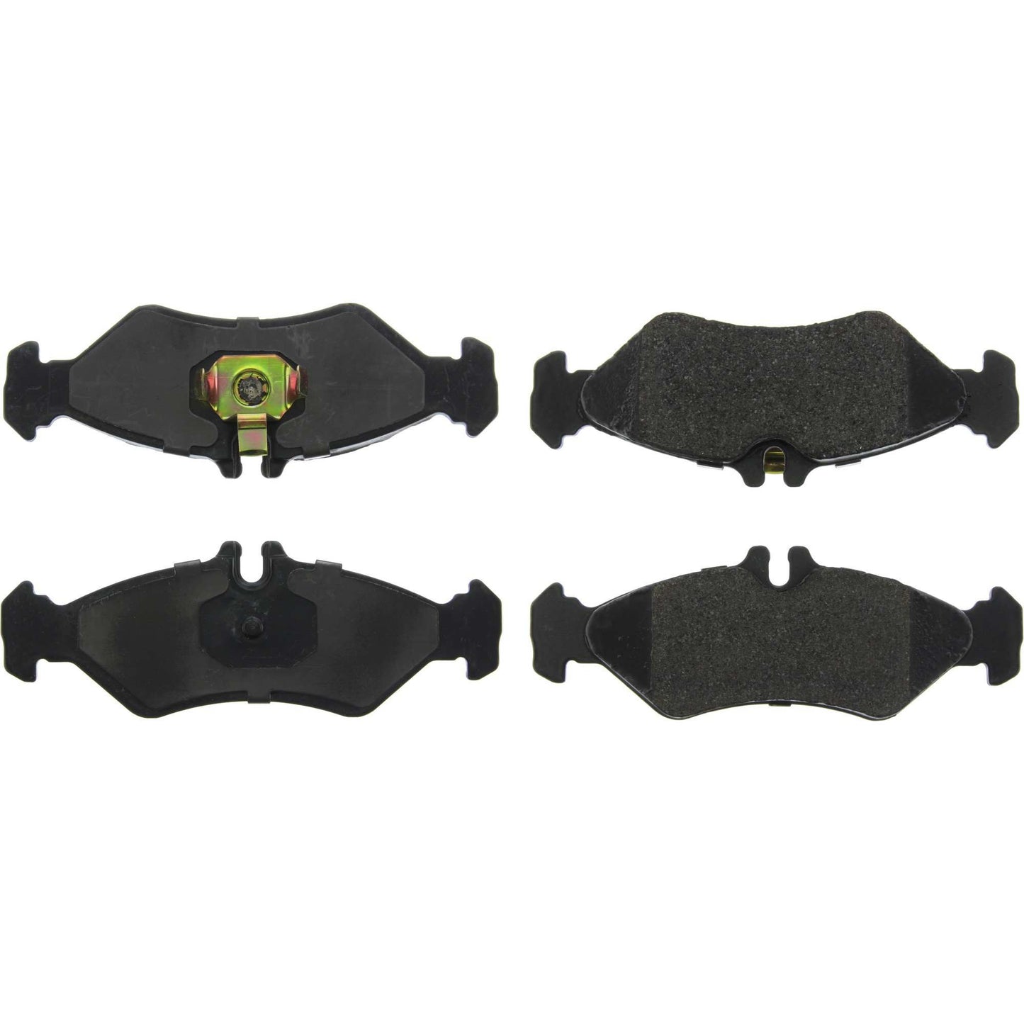 Centric Parts Disc Brake Pad Set with Semi-Metallic Friction for 106.09510
