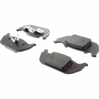Centric Parts Disc Brake Pad Set Long Wearing Semi-Metallic Friction Formula with Posi Quiet Features 106.09520