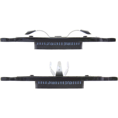 Centric Parts Disc Brake Pad Set Long Wearing Semi-Metallic Friction Formula with Posi Quiet Features 106.09520