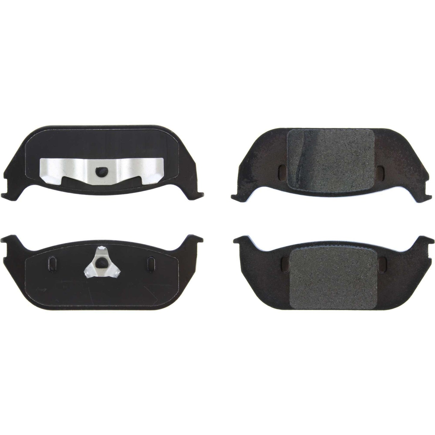 Centric Parts Disc Brake Pad Set Long Wearing Semi-Metallic Friction Formula with Posi Quiet Features 106.09520