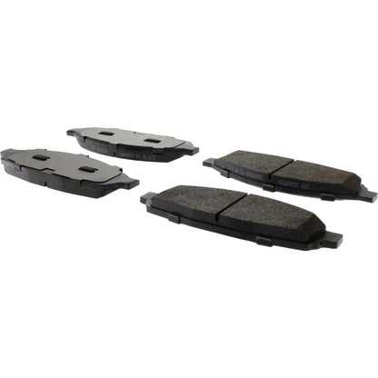 Centric Parts Disc Brake Pad Set with Semi-Metallic friction for heavy duty applications 106.09530