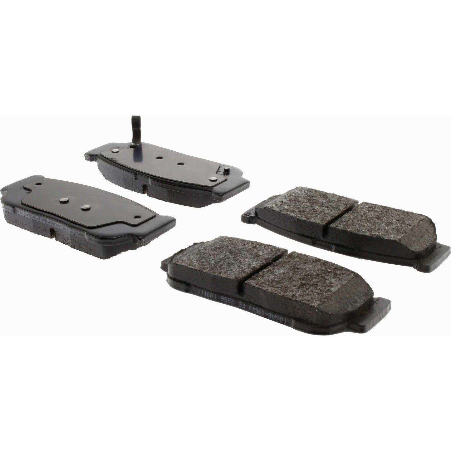 Centric Parts Disc Brake Pad Set Long wearing Semi-Metallic friction formula with 100% shimmed and scorched for easy bed-in 106.09540