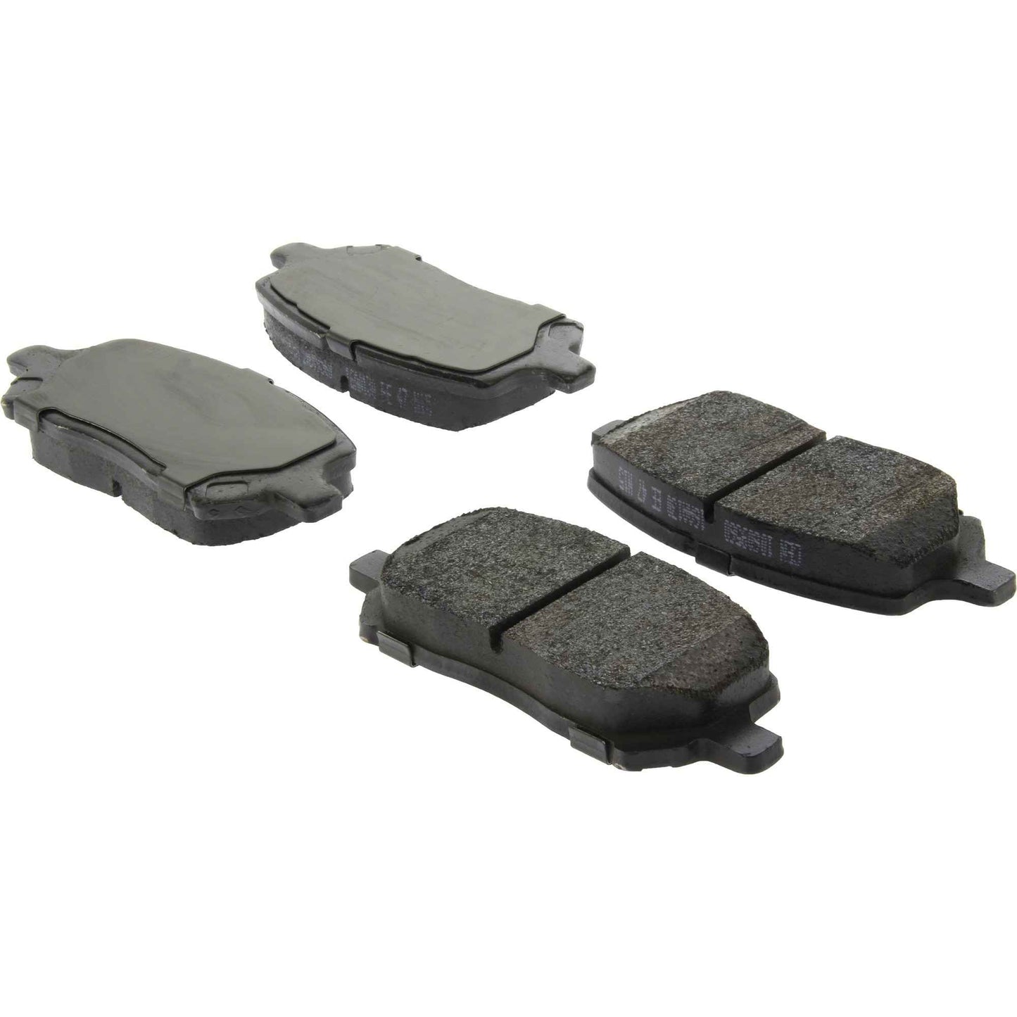 Centric Parts Disc Brake Pad Set Long wearing Semi-Metallic with 100% shimmed for noise elimination 106.09560