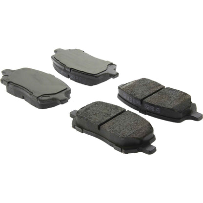 Centric Parts Disc Brake Pad Set Long wearing Semi-Metallic with 100% shimmed for noise elimination 106.09560