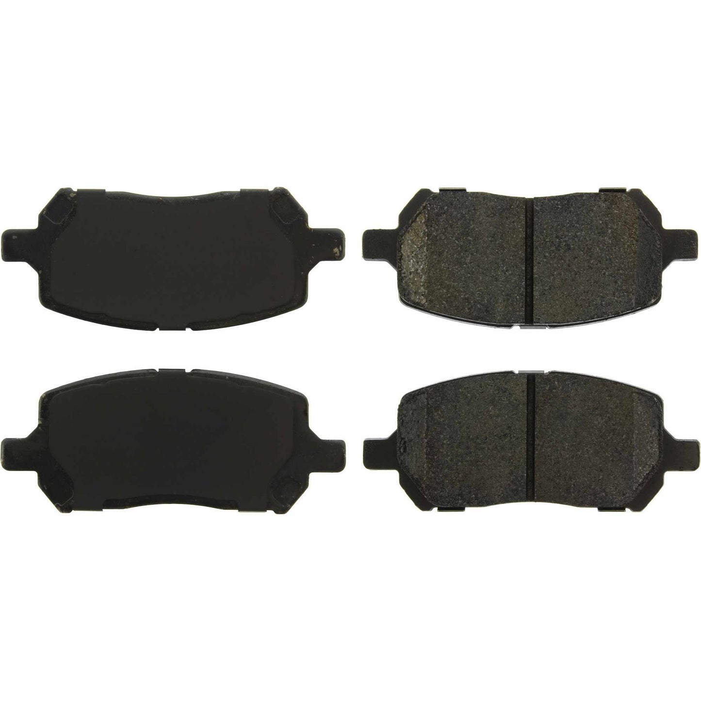 Centric Parts Disc Brake Pad Set Long wearing Semi-Metallic with 100% shimmed for noise elimination 106.09560