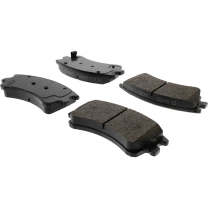 Centric Parts Disc Brake Pad Set Posi Quiet Long-Wearing Semi-Metallic 106.09570