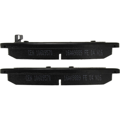 Centric Parts Disc Brake Pad Set Posi Quiet Long-Wearing Semi-Metallic 106.09570