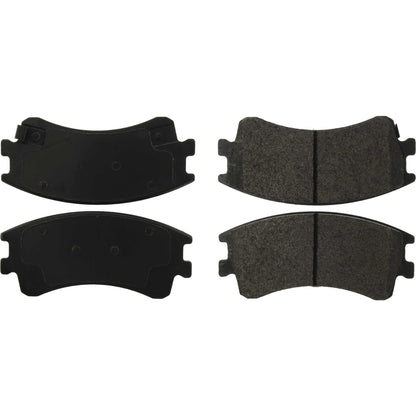 Centric Parts Disc Brake Pad Set Posi Quiet Long-Wearing Semi-Metallic 106.09570