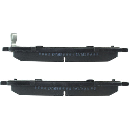 Centric Parts Disc Brake Pad Set Long wearing Semi-Metallic friction formula with 100% shimmed and scorched for easy bed-in 106.09620