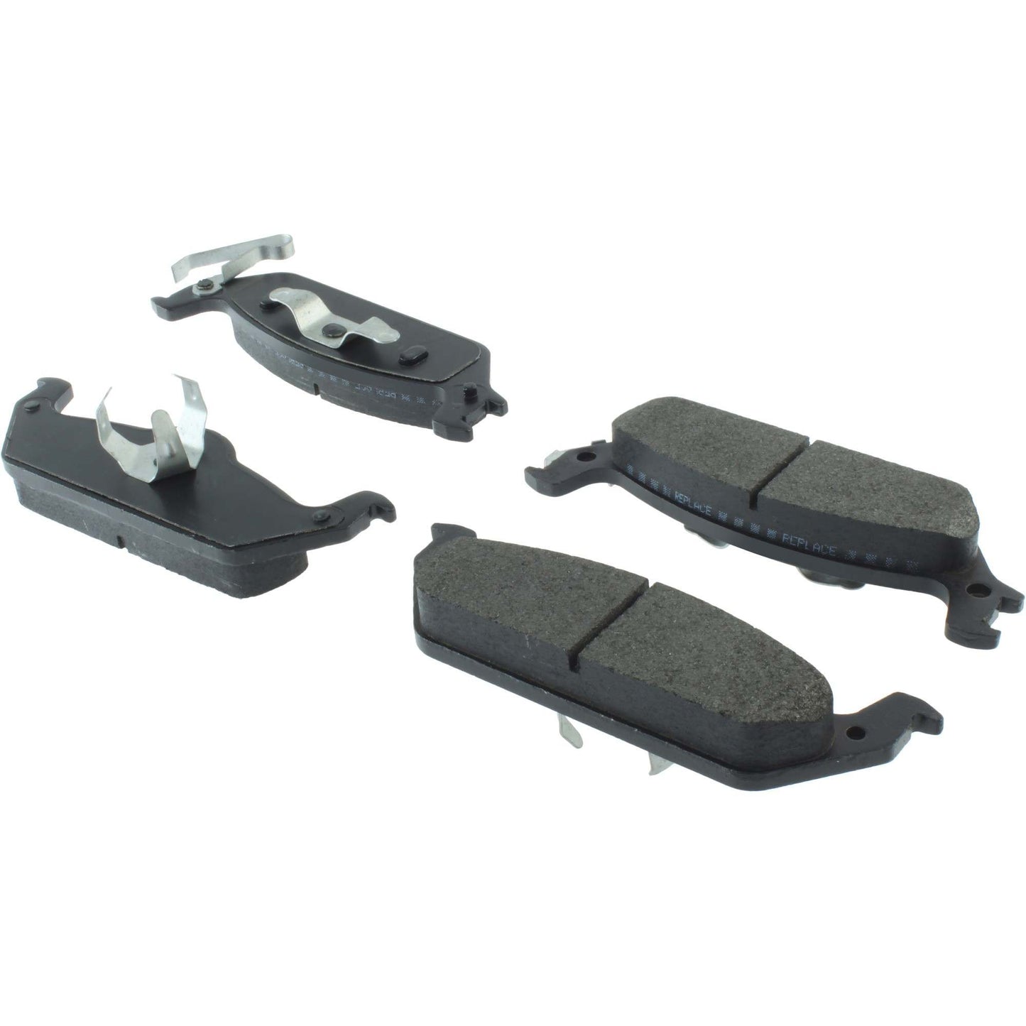 Centric Parts Disc Brake Pad Set Long wearing Semi-Metallic friction formula with Posi Quiet technology for 106.09630
