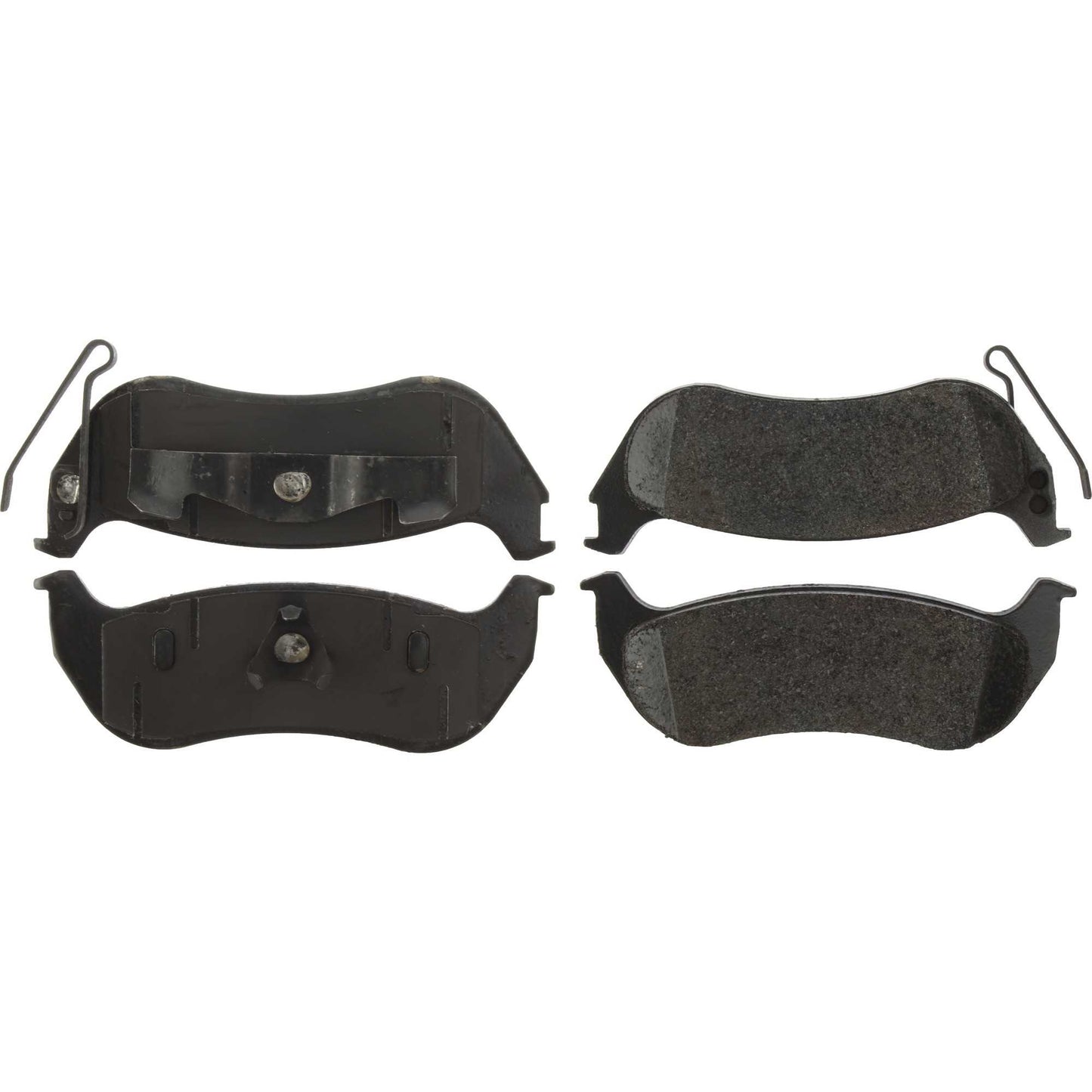 Centric Parts Disc Brake Pad Set with Posi Quiet Long-Wearing Semi-Metallic for 106.09640