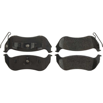 Centric Parts Disc Brake Pad Set with Posi Quiet Long-Wearing Semi-Metallic for 106.09640