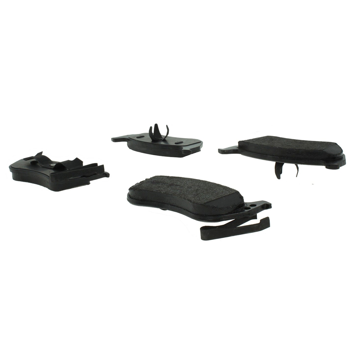 Centric Parts Disc Brake Pad Set Long wearing Semi-Metallic friction formula with 100% shimmed and scorched for easy bed-in 106.09641