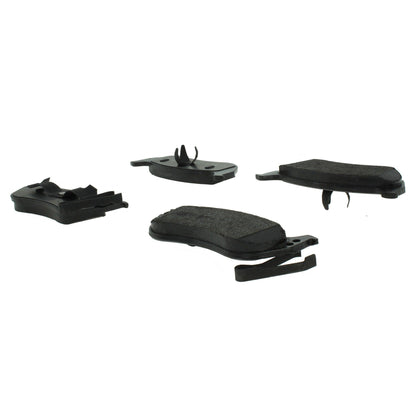 Centric Parts Disc Brake Pad Set Long wearing Semi-Metallic friction formula with 100% shimmed and scorched for easy bed-in 106.09641
