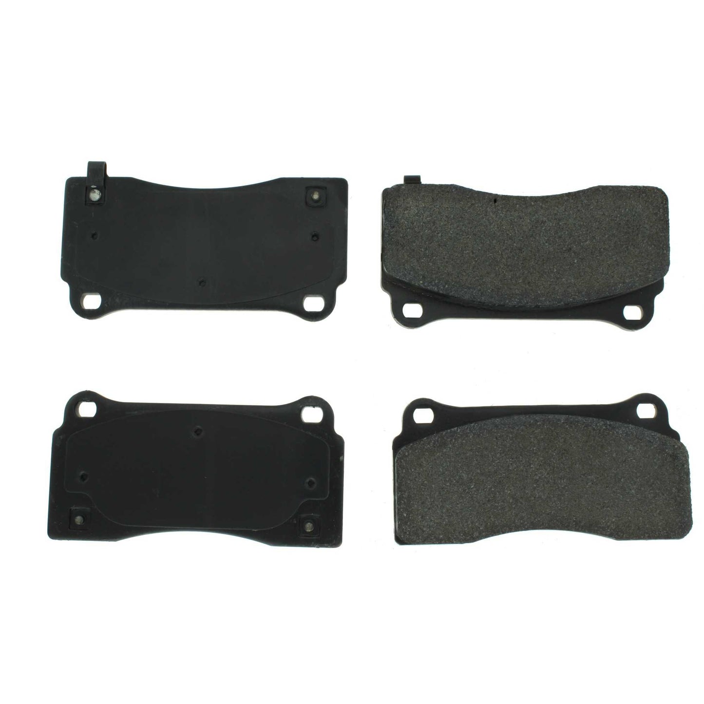 Centric Parts Disc Brake Pad Set Long Wearing Semi-Metallic Friction Formula with Noise and Vibration Elimination 106.09680