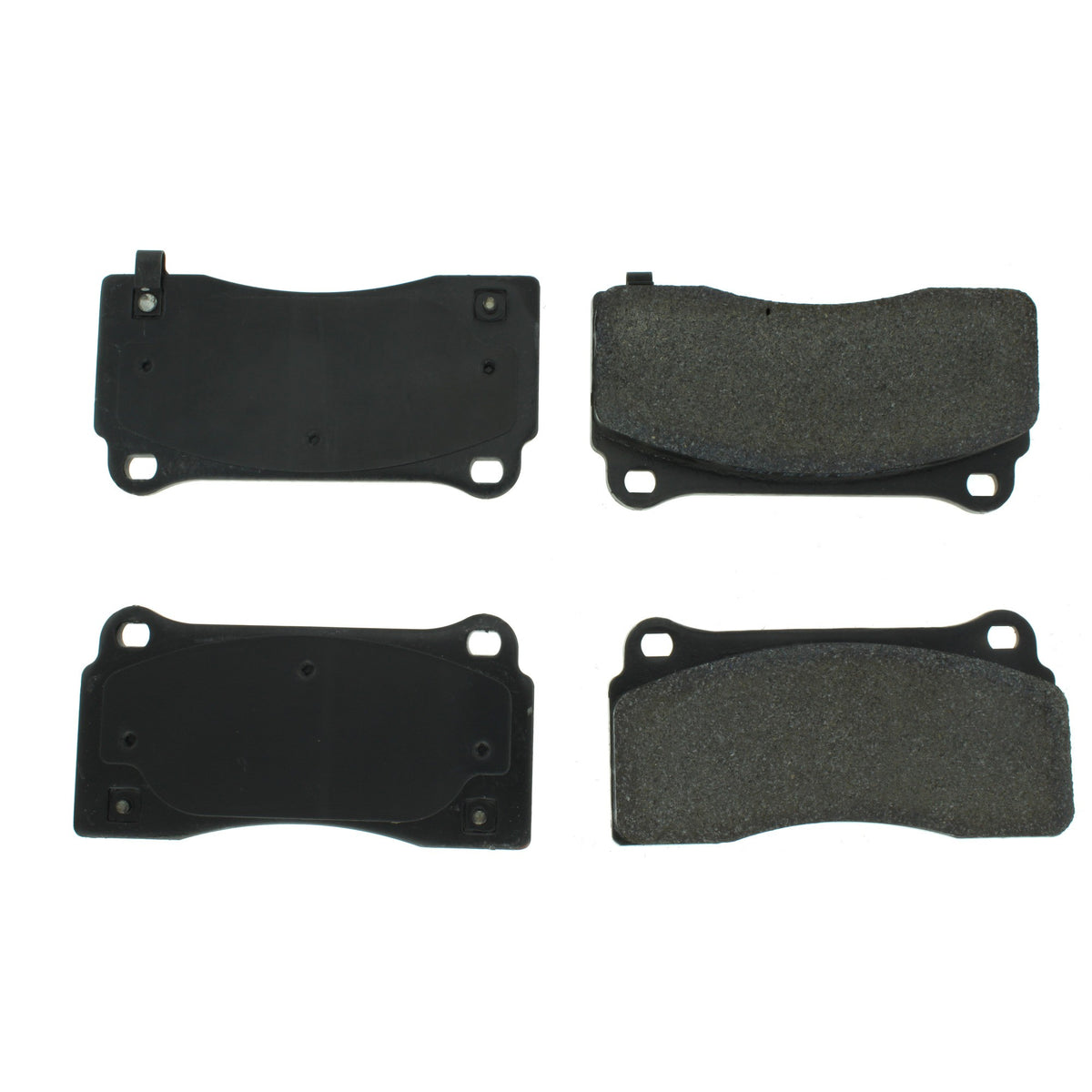 Centric Parts Disc Brake Pad Set Long Wearing Semi-Metallic Friction Formula with Noise and Vibration Elimination 106.09680