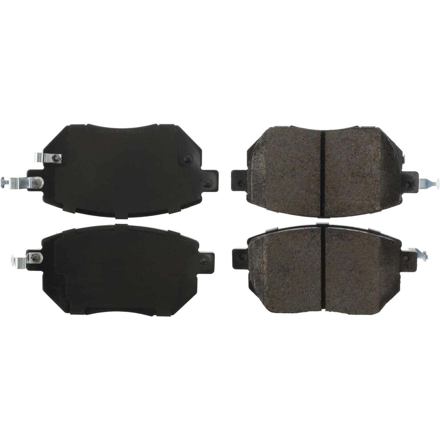 Centric Parts Disc Brake Pad Set with Semi-Metallic Friction for 100% Scorched, 100% Shimmed Heavy Duty Applications 106.09690