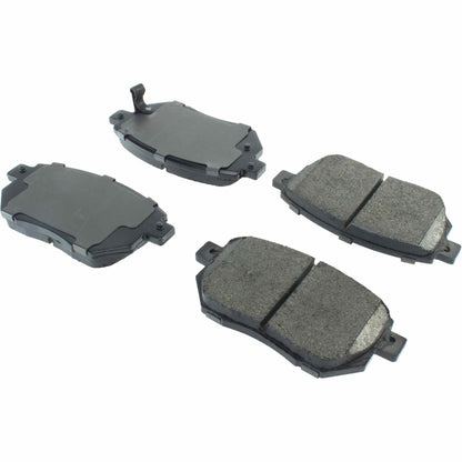 Centric Parts Disc Brake Pad Set with Semi-Metallic Friction