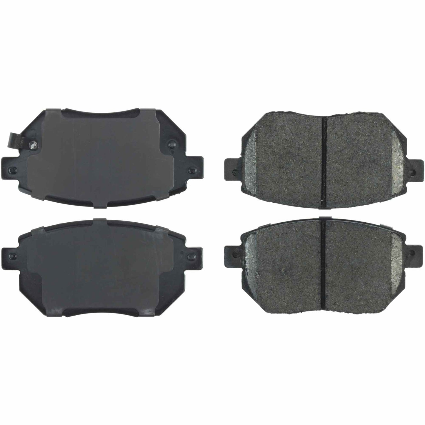 Centric Parts Disc Brake Pad Set with Semi-Metallic Friction