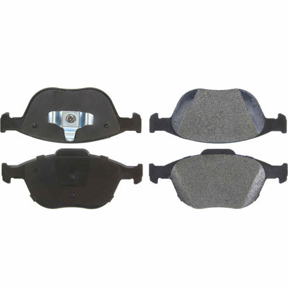 Centric Parts Disc Brake Pad Set with Posi Quiet Technology for Heavy Duty Applications 106.09700