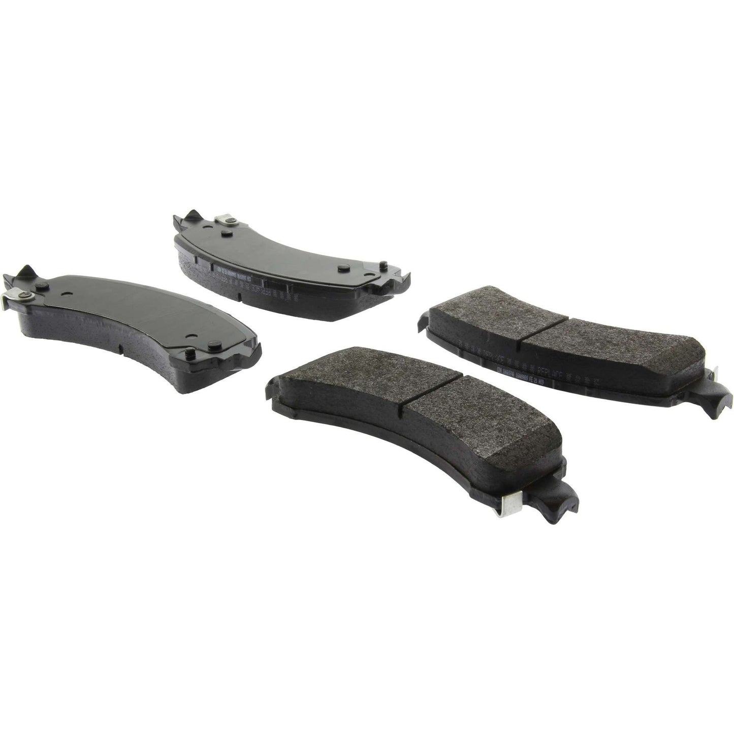 Centric Parts Disc Brake Pad Set Long Wearing Semi-Metallic with Noise and Vibration Elimination for 106.09740