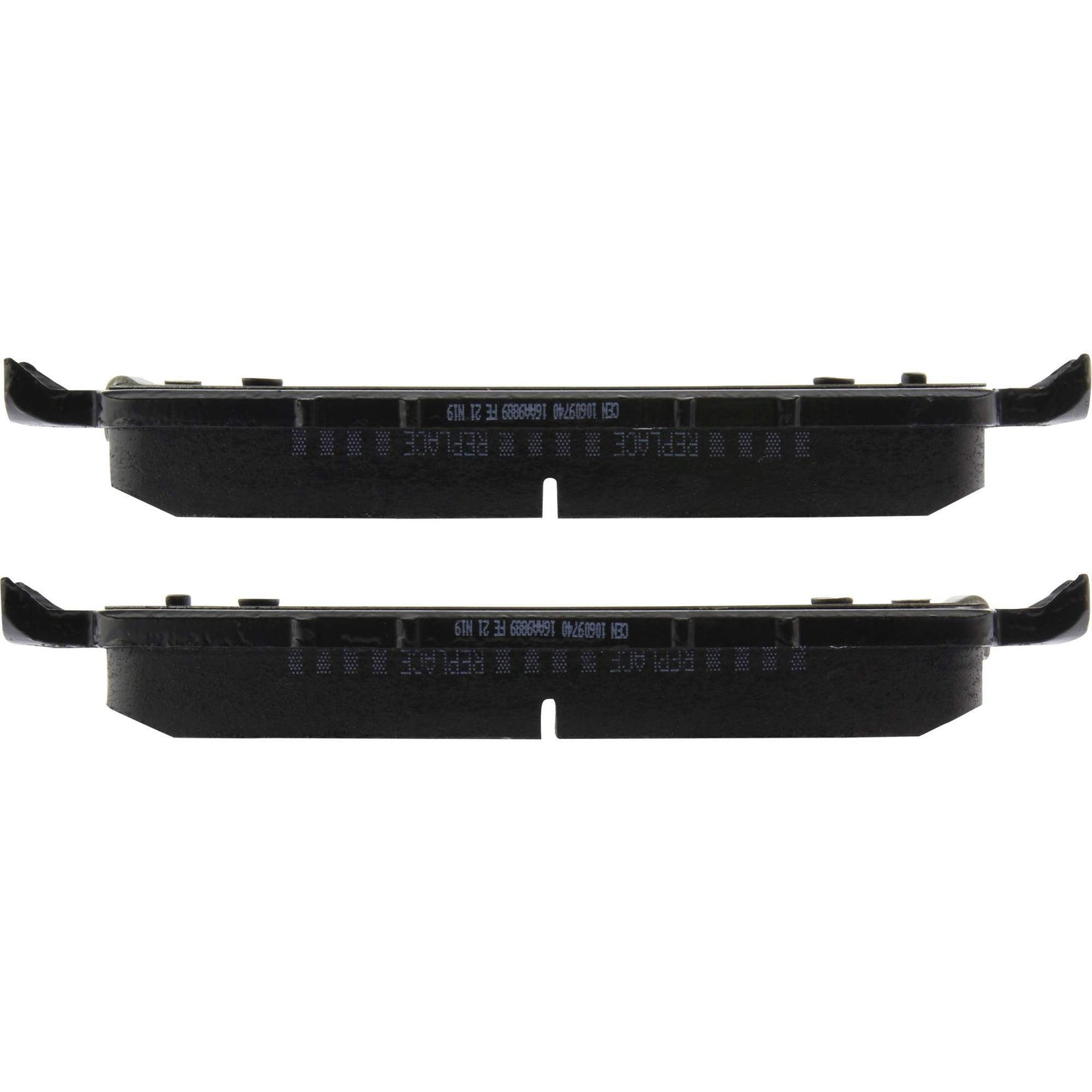 Centric Parts Disc Brake Pad Set Long Wearing Semi-Metallic with Noise and Vibration Elimination for 106.09740