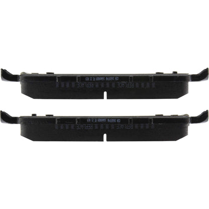 Centric Parts Disc Brake Pad Set Long Wearing Semi-Metallic with Noise and Vibration Elimination for 106.09740
