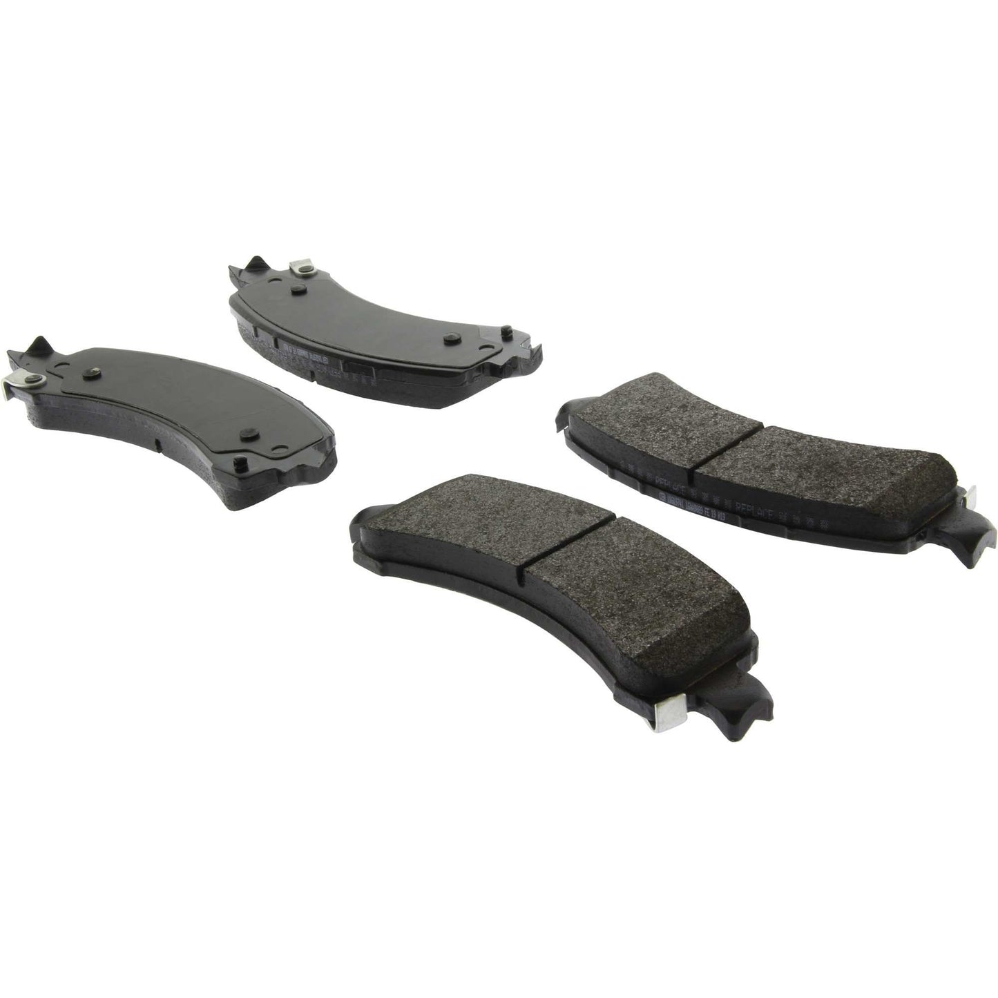 Centric Parts Disc Brake Pad Set with Semi-Metallic Friction for 100% Scorched, 100% Shimmed Heavy Duty Applications 106.09741