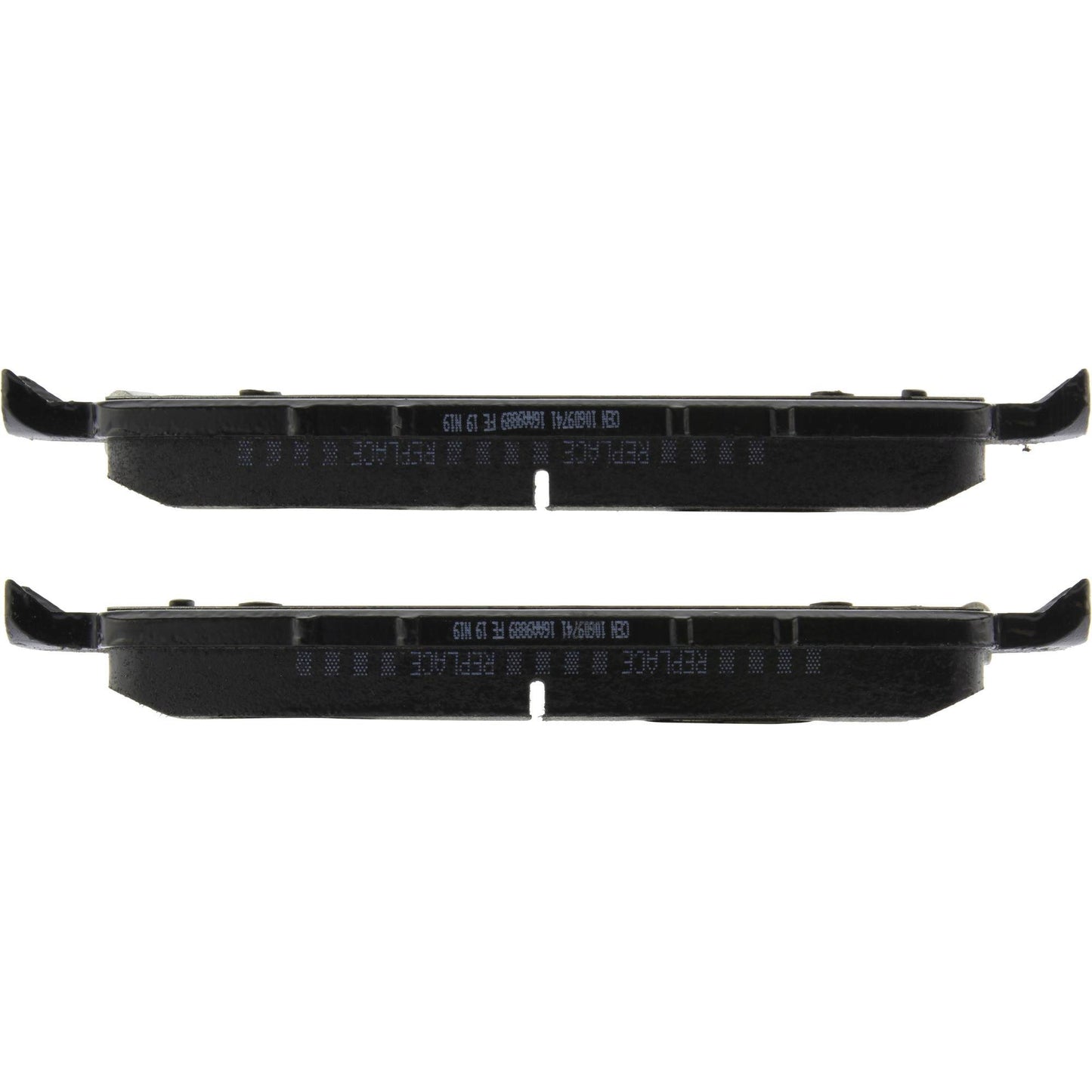 Centric Parts Disc Brake Pad Set with Semi-Metallic Friction for 100% Scorched, 100% Shimmed Heavy Duty Applications 106.09741