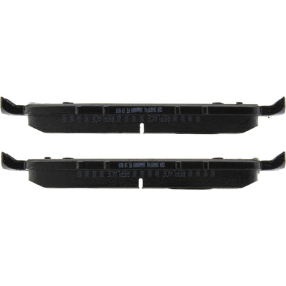 Centric Parts Disc Brake Pad Set with Semi-Metallic Friction for 100% Scorched, 100% Shimmed Heavy Duty Applications 106.09741