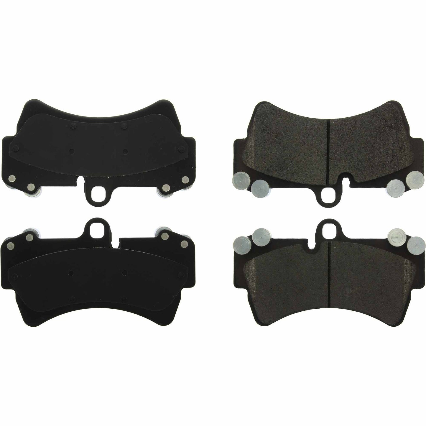 Centric Parts Disc Brake Pad Set with Semi-Metallic Friction for Heavy Duty Applications 106.09770