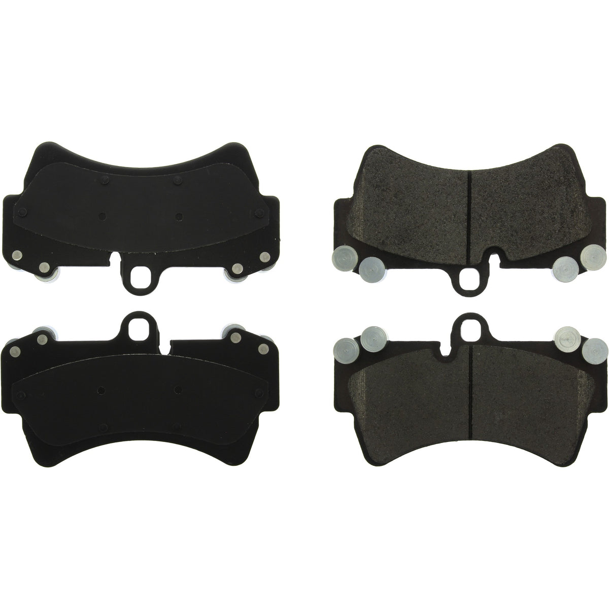 Centric Parts Disc Brake Pad Set with Semi-Metallic Friction for Heavy Duty Applications 106.09770