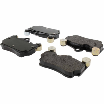 Centric Parts Disc Brake Pad Set with Semi-Metallic friction for heavy duty applications