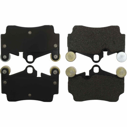 Centric Parts Disc Brake Pad Set with Semi-Metallic friction for heavy duty applications