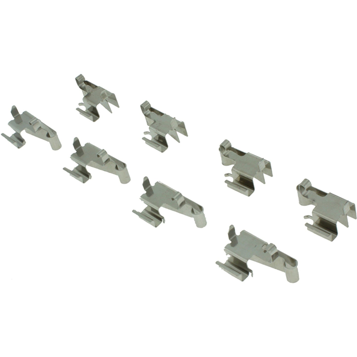 Centric Parts Disc Brake Pad Set Long wearing Semi-Metallic with 100% shimmed for noise elimination and scorched bed-in 106.09890