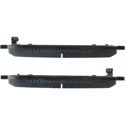 Centric Parts Disc Brake Pad Set Long wearing Semi-Metallic with 100% shimmed for noise elimination and scorched bed-in 106.09890