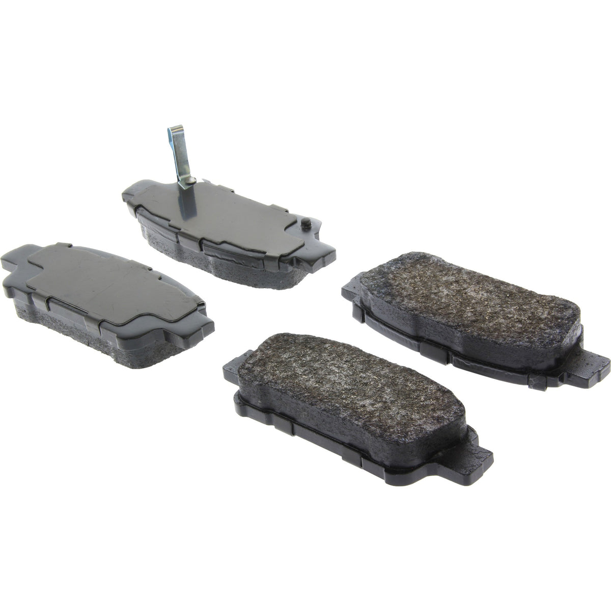 Centric Parts Disc Brake Pad Set Long wearing Semi-Metallic friction formula with noise elimination 106.09950