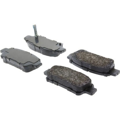 Centric Parts Disc Brake Pad Set Long wearing Semi-Metallic friction formula with noise elimination 106.09950