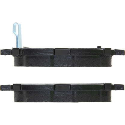 Centric Parts Disc Brake Pad Set Long wearing Semi-Metallic friction formula with noise elimination 106.09950