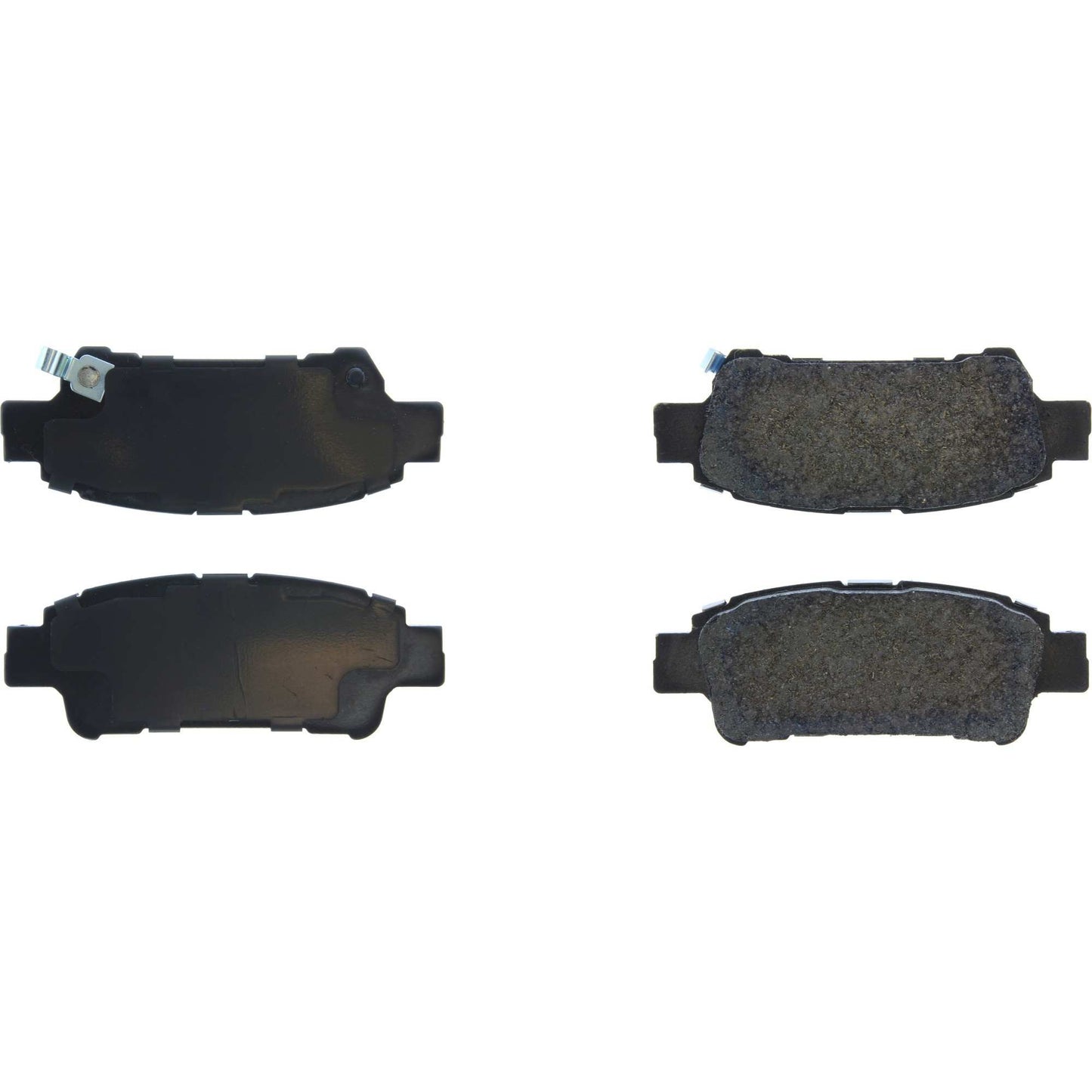Centric Parts Disc Brake Pad Set Long wearing Semi-Metallic friction formula with noise elimination 106.09950