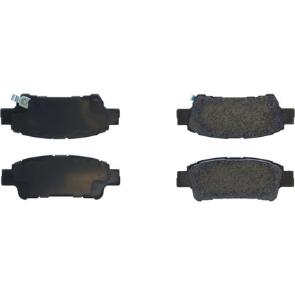 Centric Parts Disc Brake Pad Set Long wearing Semi-Metallic friction formula with noise elimination 106.09950