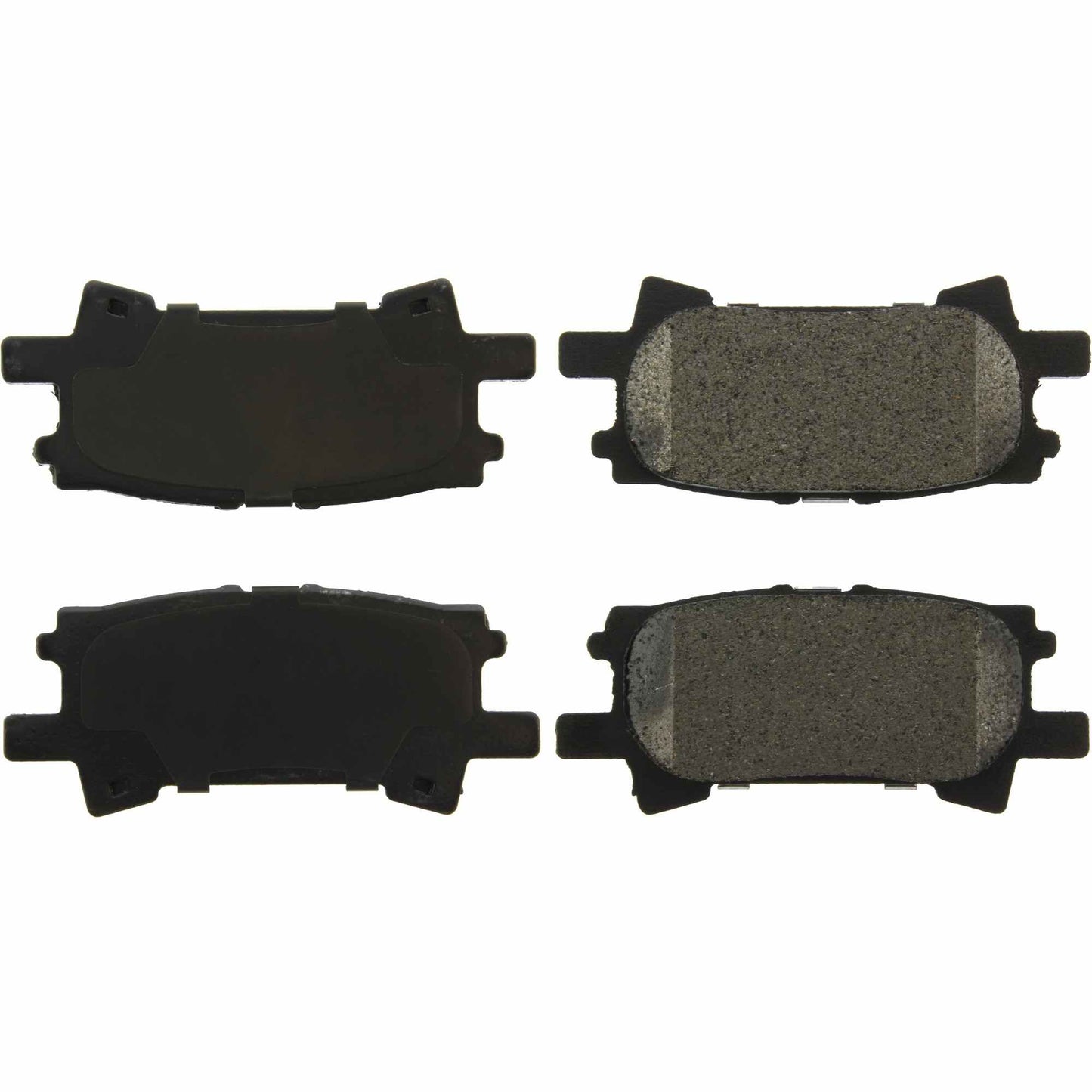 Centric Parts Disc Brake Pad Set Long wearing Semi-Metallic friction formula with Posi Quiet technology 106.09960